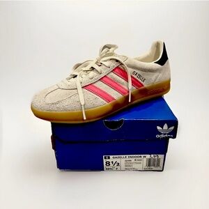 adidas Gazelle Women's Size 8.5 JQ1096 Pink White BRAND NEW